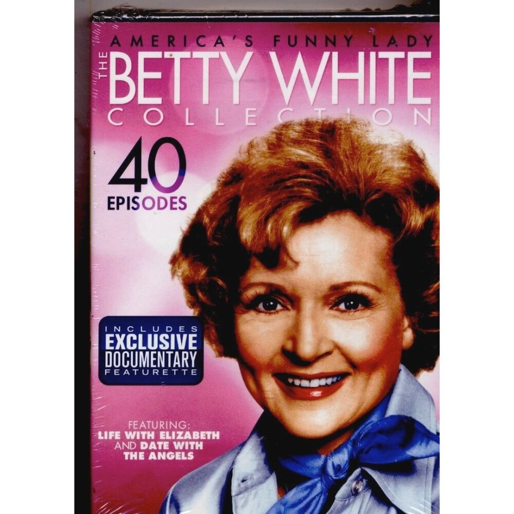 AMERICA'S FUNNY LADY BETTY WHITE 40-EPISODE COLLECTION on DVD, Over 17 Hours!